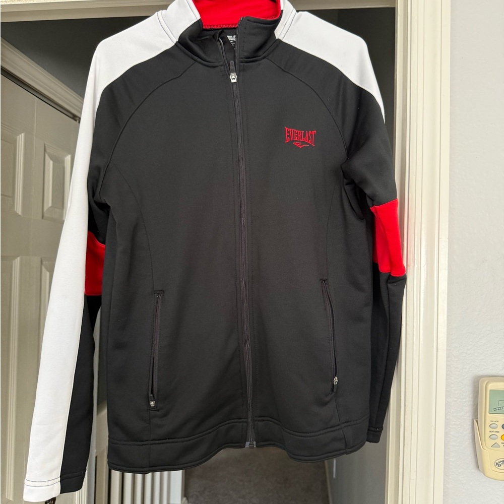 Everlast Black, White, and Red Performance Jacket